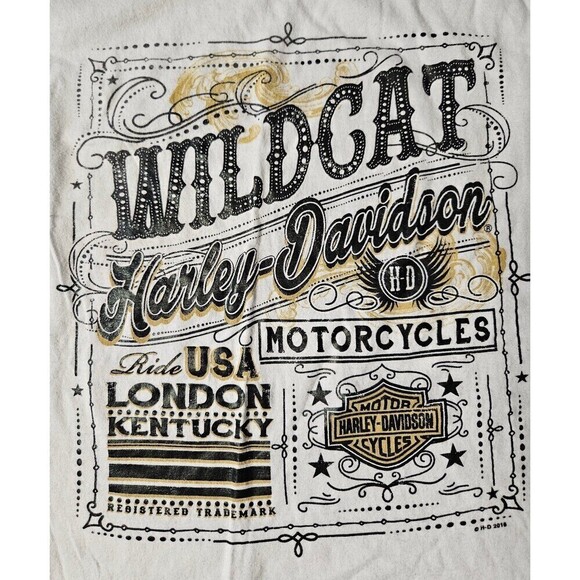 Harley Davidson Wildcat Tee Size XL - Picture 1 of 7